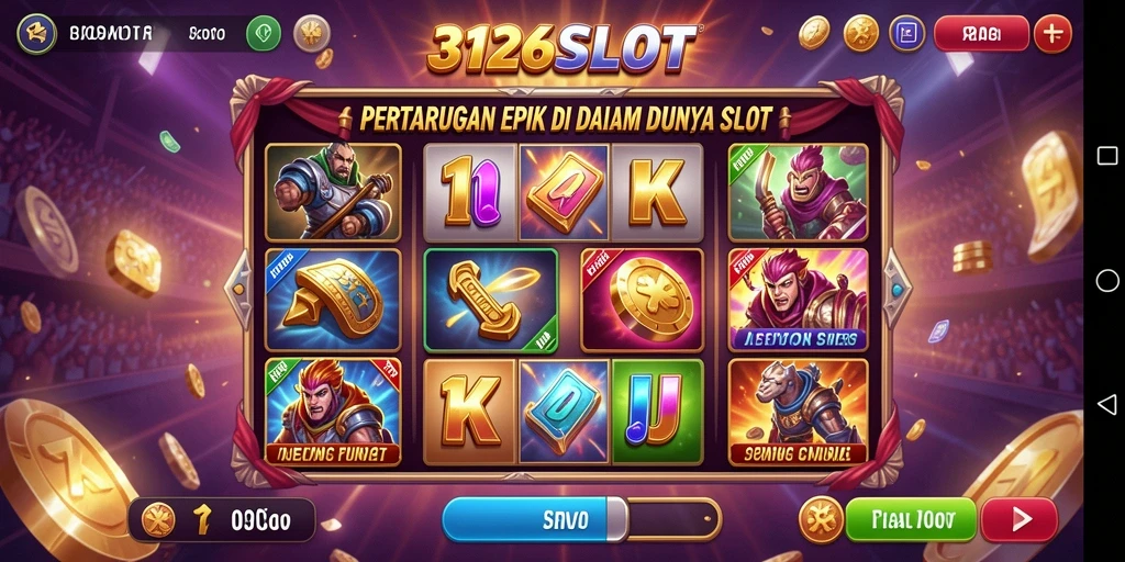 Gameplay Fighting yang seru dan menegangkan di 3126SLOT.