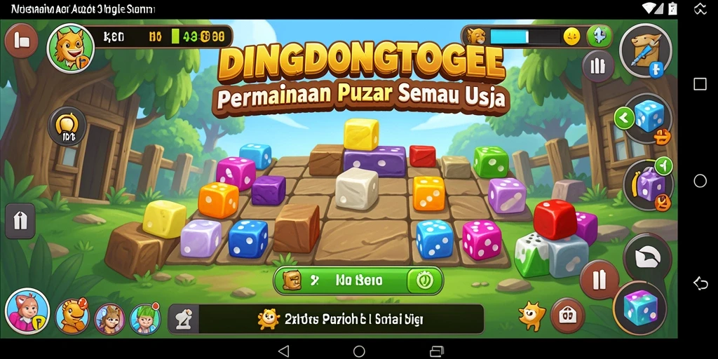 Tampilan gameplay DINGDONGTOGEL yang menantang dan mengasyikkan.