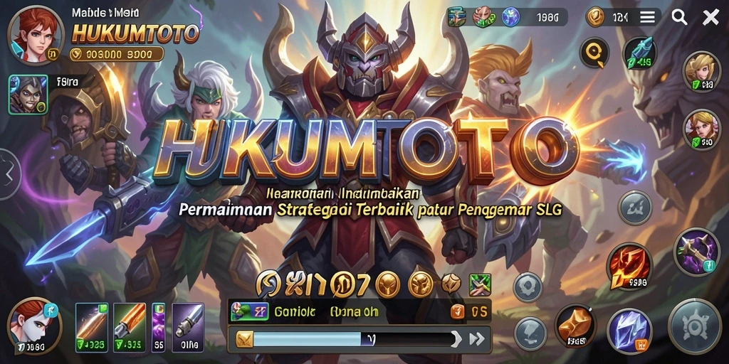 Tampilan aksi strategis dalam HUKUMTOTO yang mendebarkan.