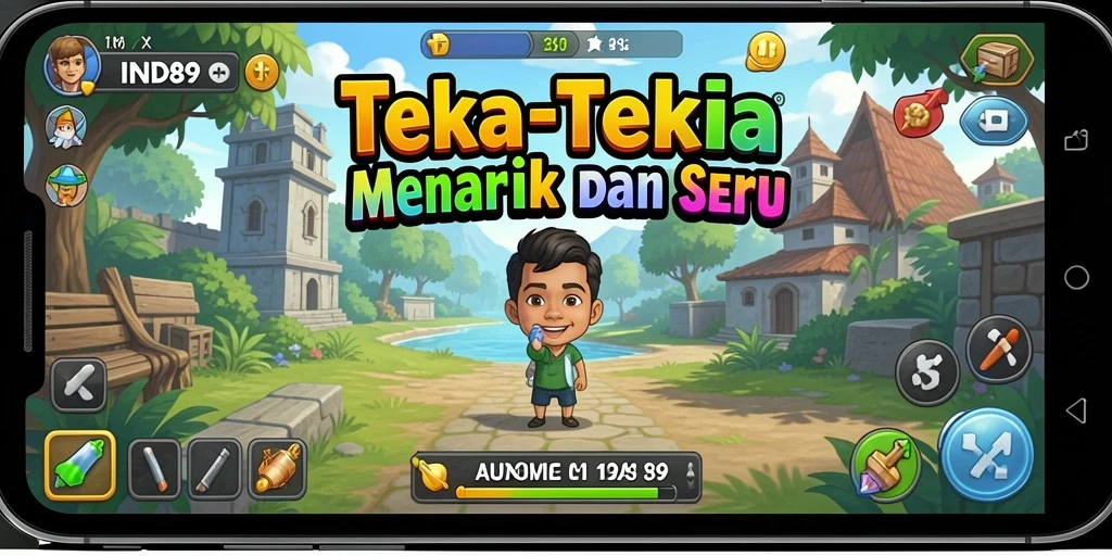 Screenshot menunjukkan gameplay menarik dari <strong>IND89</strong> dengan berbagai teka-teki.