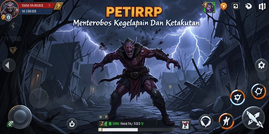 Gameplay menegangkan di dalam dunia kegelapan PETIRRP